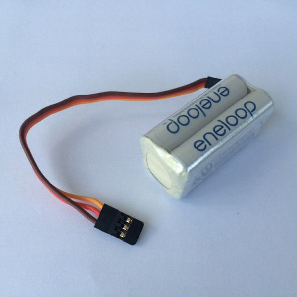4.8v 800mAh AAA Eneloop NiMh RX Square Pack, SPK/JR Plug, Sanyo