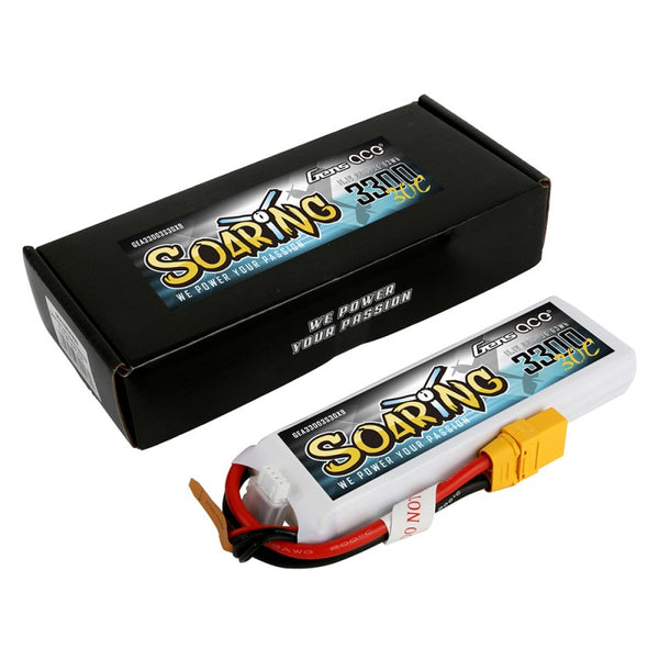 3300mAh 3S 11.1V 30C LiPo, XT90 Plug, Gens Ace