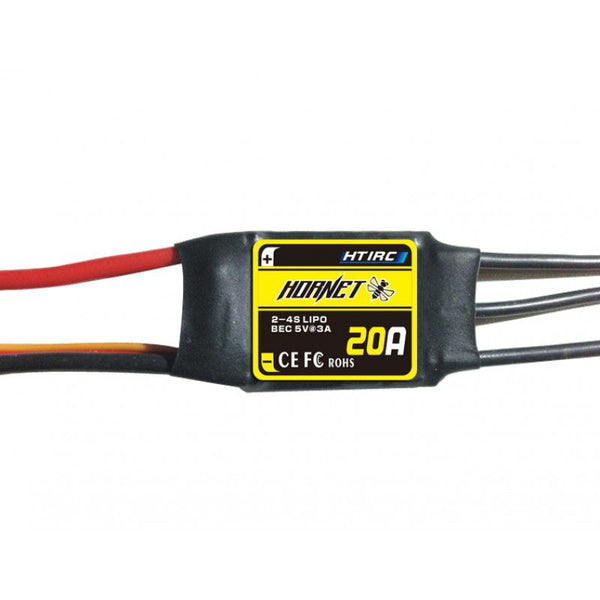 20A 2-4S Brushless ESC, Hornet