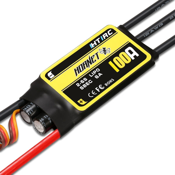 100A 2-6S Brushless ESC, Hornet