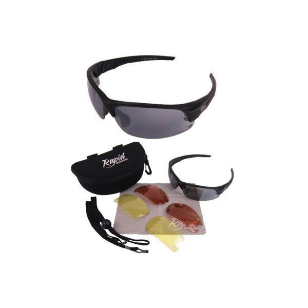 Edge Pilot Sunglasses - Matt Black
