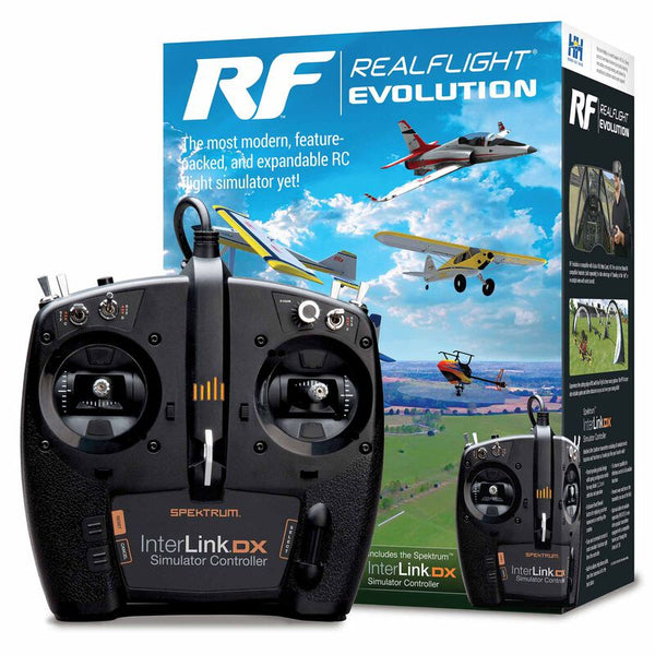 RealFlight Evolution RC Flight Sim with InterLink Controller