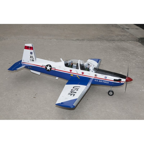 Texan T-6A II 1.6m, Blue/White, No Retracts, ARF Kit, Seagull Models