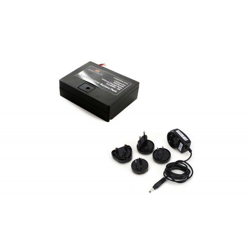 7.4V 2000mAh 2S Li-Ion Transmitter Battery and AC Adapter, Spektrum