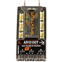 AR10100T DSMX 10-Channel Telemetry Receiver, Spektrum