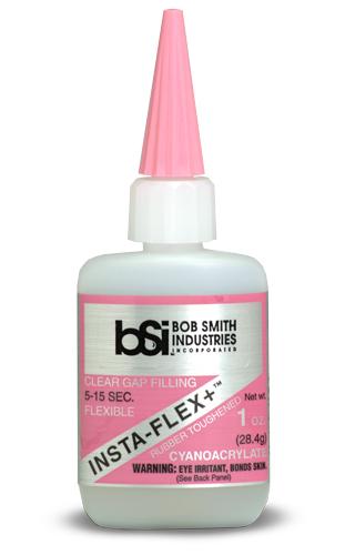 Insta-Flex+™ Flexible CA Clear Rubber-toughened 1oz, BSI