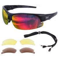 Edge Pilot Sunglasses - Matt Black